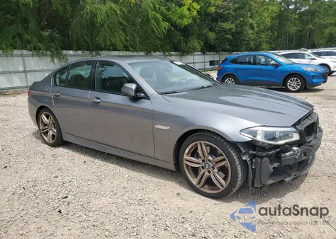 2015 BMW 535 I z USA, uszkodzony, nr VIN WBA5B1C54FG125397